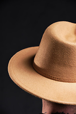 Without Fedora Beige Man Hat Without 8049185 photo №5