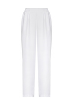 Прямі класичні штани білого кольору Garne 3041186 фото №14
