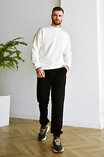 Herren-Sweatshirt TM Base Petlia 23 Milk Teamv 8034187 Foto №2