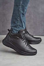 Men's winter sneakers made of genuine leather  8019188 photo №1