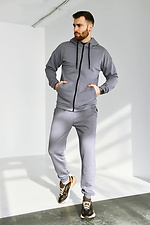 Men's suit with zipper TM Zipper Petlia Gray Teamv 8034188 photo β3