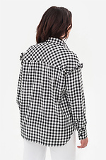 Shirt ALLA Black and White Garne 3043189 photo №3