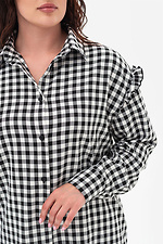 Shirt ALLA Black and White Garne 3043189 photo №4