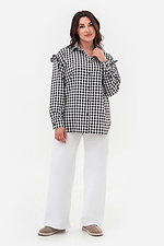 Shirt ALLA Black and White Garne 3043189 photo №5