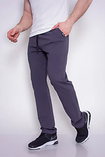 Men's Sweatpants Simple Straight Big 2 Ash Teamv 8034189 photo №3