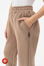 Утепленные детские брюки CLIFF бежевого цвета Garne 7770190 фото №6