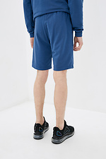 Синие летние шорты хлопковые длинные GEN 8000190 фото №3
