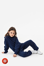 Утеплені дитячі штани CLIFF темно-синього кольору Garne 7770191 фото №6
