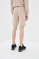 Beige summer shorts cotton long GEN 8000191 photo №3