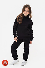 Утеплені дитячі штани CLIFF чорного кольору Garne 7770192 фото №2