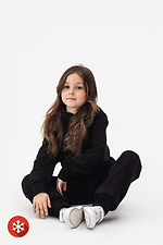 Утепленные детские брюки CLIFF черного цвета Garne 7770192 фото №7