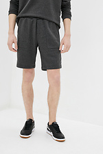 Gray summer shorts cotton long GEN 8000192 photo №1