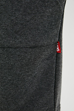Gray summer shorts cotton long GEN 8000192 photo №4