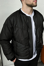Men's oversized lakke raincoat jacket with raglan sleeves TUR WEAR 8037192 photo №5
