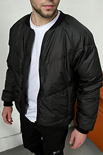 Men's oversized lakke raincoat jacket with raglan sleeves TUR WEAR 8037192 photo №6