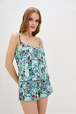 Loose fit summer silk pajama shorts Garne 3039193 photo №2