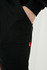 Чорні літні шорти бавовняні довгі GEN 8000193 фото №4