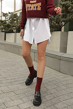 Merino knitted high socks M-SOCKS 2040194 photo №8