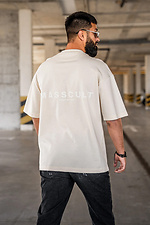 Übergroßes Herren-T-Shirt mit MASSCULT-Aufdruck Sandy Teamv 8034194 Foto №2