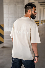 Übergroßes Herren-T-Shirt mit MASSCULT-Aufdruck Sandy Teamv 8034194 Foto №3