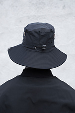 Herren-Panamahut mit Kordelzug, wendbar, schwarz Without 8056197 Foto №5