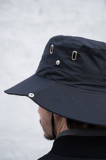Herren-Panamahut mit Kordelzug, wendbar, schwarz Without 8056197 Foto №6