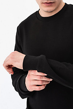 Sweatshirt ERWAN-2 Schwarz Garne 3043199 Foto №6
