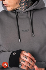 Glove 3 Warmer Fleece-Hoodie für Herren in Dunkelgrau Teamv 8034199 Foto №7