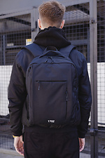 Rucksack ohne Techno USB Reflektierender schwarzer Mann Without 8049199 Foto №5