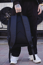 Backpack Without Techno USB Reflective Black Man Without 8049199 photo №8