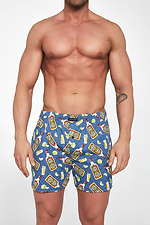 Men's cotton boxer shorts with bright print Cornette 2026201 photo №1