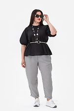 DOLL Schwarze Bluse Garne 3044201 Foto №1