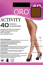 Жіночі колготки activity 40 den бронзового кольору ORO 4027201 фото №1