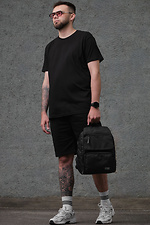 Rucksack ohne reflektierende Junior-Schwarz-Mann Without 8049201 Foto №4