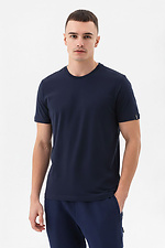 T-shirt LUXURY Dark blue Garne 3043202 photo №1