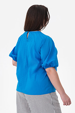 Блуза DOLL Голубой Garne 3044202 фото №4