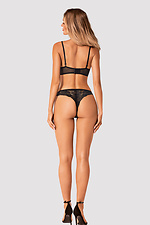 Комплект кружевного белья serena love Obsessive 4027202 фото №4