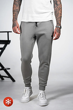 Men's winter sports pants Drive 3 Gray Teamv 8034204 photo №1