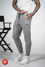 Men's winter sports pants Drive 3 Gray Teamv 8034204 photo №3