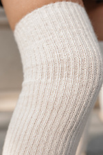 Merino knitted ribbed wool stockings M-SOCKS 2040205 photo №9