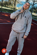 Men's warm walking suit LAMA Gray Teamv 8034205 photo №2