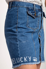 Button-down-Jeans-Minirock  4014206 Foto №6