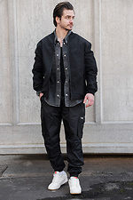 Vader Reflective 2026 Herren-Regenmantel-Cargohose in Schwarz Without 8056207 Foto №2