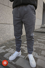 Tapered jersey pants with a brushed finish for the winter VDLK 8031208 photo №3