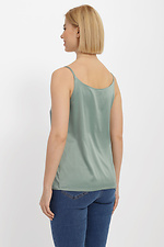 MERINDA lingerie-style silk top with thin straps Garne 3040209 photo №3