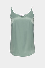 MERINDA lingerie-style silk top with thin straps Garne 3040209 photo №5