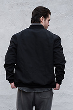 Schwarze Softshell-Bomberjacke für Herren Without 8056209 Foto №5