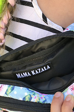 Children's oval banana bag with a pattern Mamakazala 8038210 photo №4