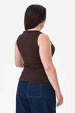 ROXI Braunes T-Shirt Garne 3044211 Foto №4