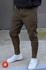 Brushed jersey tapered trousers VDLK 8031211 photo №3